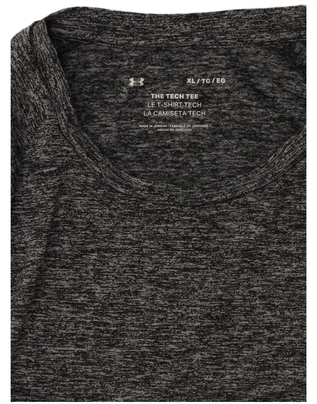UNDER ARMOUR Herren T-Shirt Top XL Grau meliert