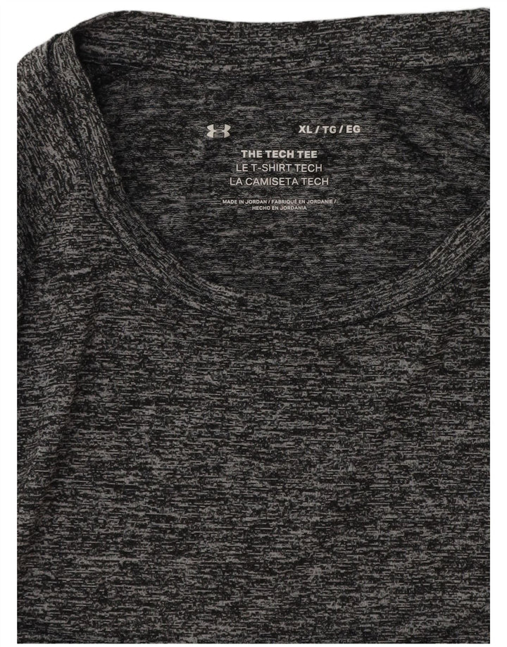 UNDER ARMOUR Herren T-Shirt Top XL Grau meliert