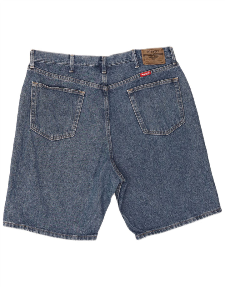 Wrangler Herren Jeansshorts W38 XL Blaue Baumwolle