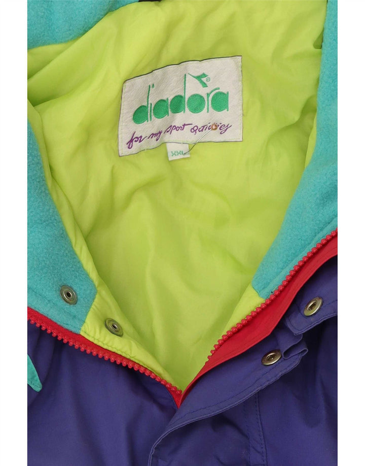 Diadora Damen Skioverall UK 20 2XL Mehrfarbiges Polyester