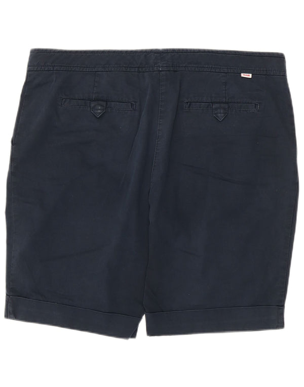 Slam Herren-Chinoshorts IT 48 Medium W38 Marineblaue Baumwolle