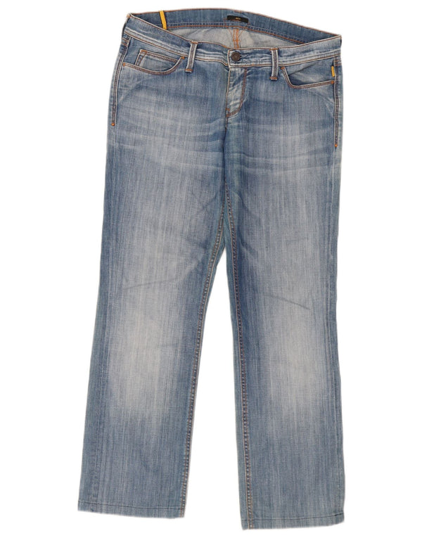Meltin' Pot Damen Straight Jeans W31 L29 Blaue Baumwolle