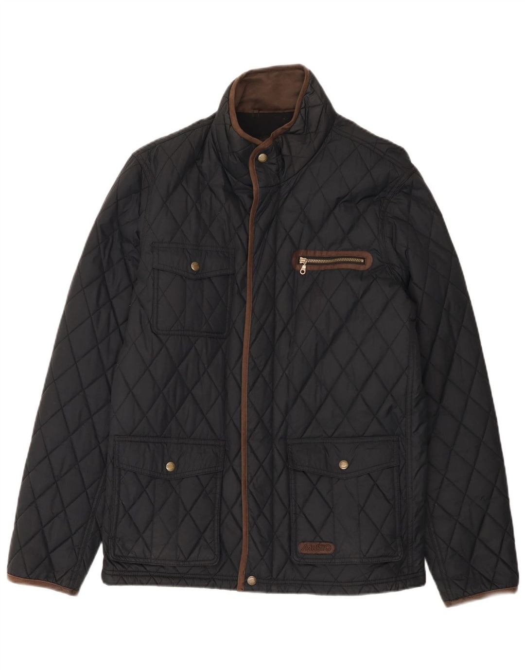 Musto Herren Steppjacke UK 40 Large Schwarz Polyamid
