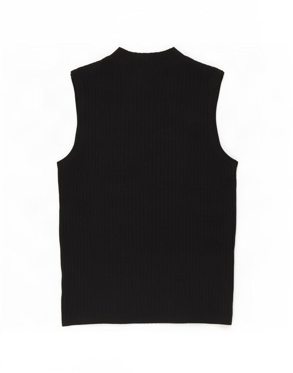 Marks & Spencer Damen Weste Top UK 10 Small Schwarz