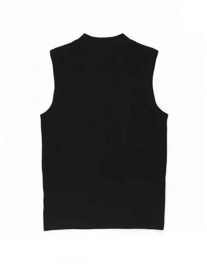 Marks & Spencer Damen Weste Top UK 10 Small Schwarz