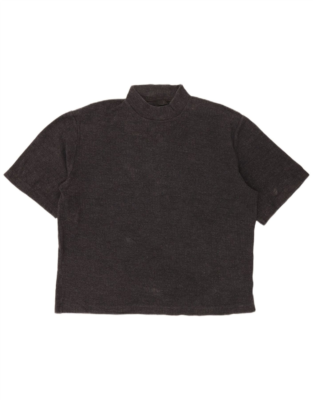 COS Damen Übergroßes T-Shirt-Oberteil UK 14 Mittelgrau