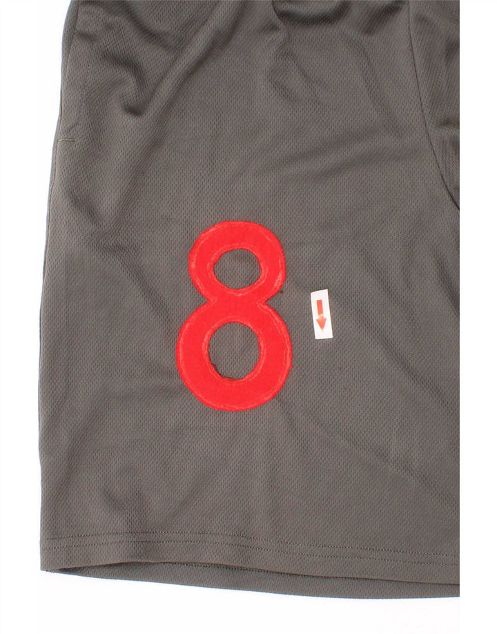 Nike Sportshorts mit Grafik für Jungen, 10–11 Jahre, mittelgrau, Polyester, Sport