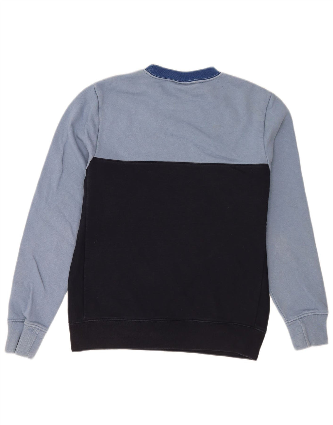 Paul Smith Herren-Sweatshirt mit normaler Passform, klein, blau, Colourblock-Baumwolle