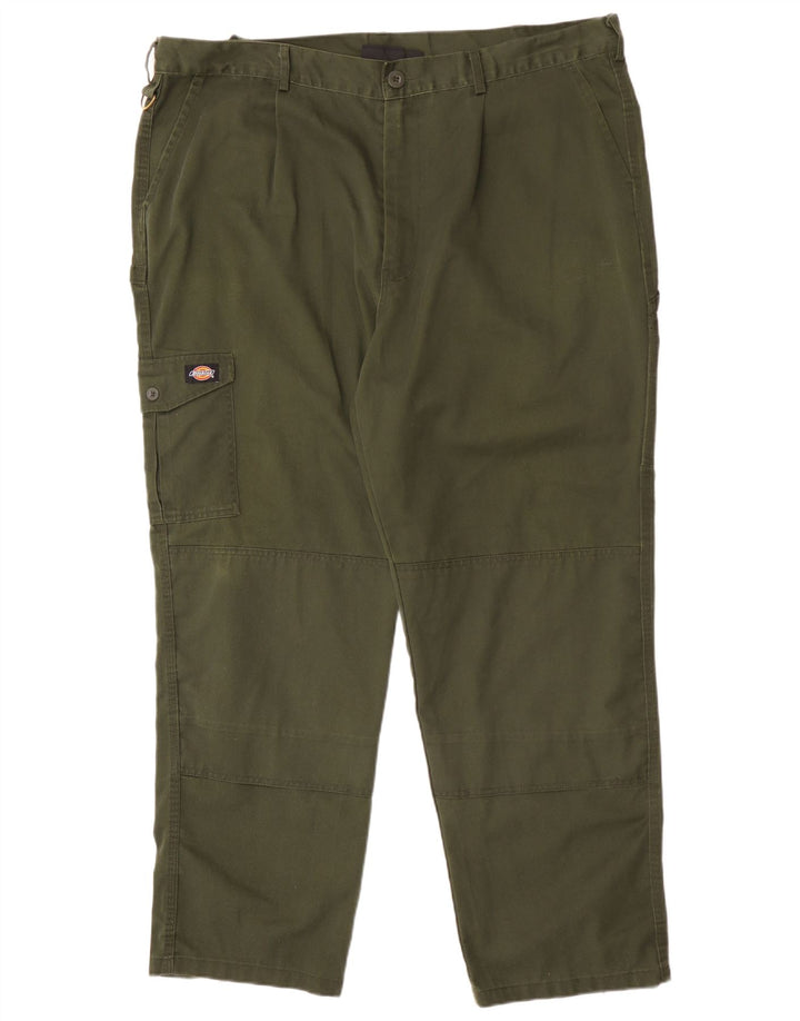 Dickies Herren-Cargohose mit Pegged, W44, L31, grünes Polyester