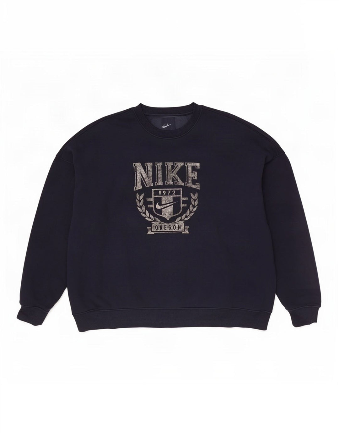 Nike Herren Oregon Graphic Loose Fit Sweatshirt Pullover Medium Marineblau
