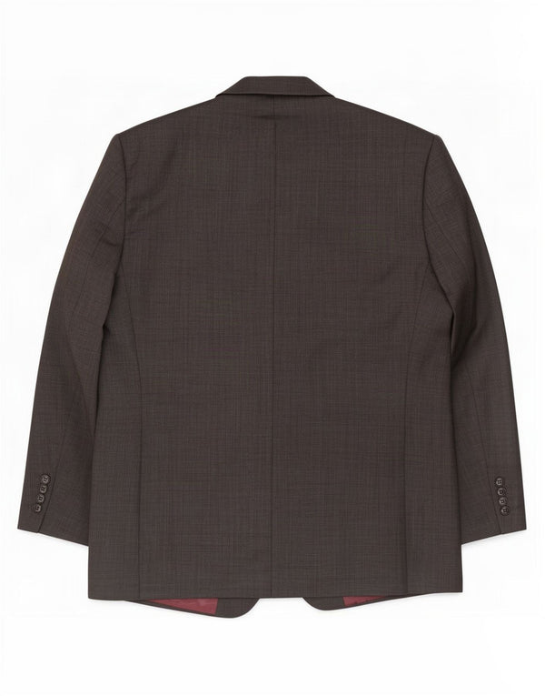 John Lewis Herren-Blazer mit 2 Knöpfen, UK 40, große graue Wolle