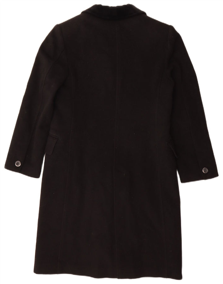 Pierre Cardin Damenmantel EU 38 Medium Black Wool Classic