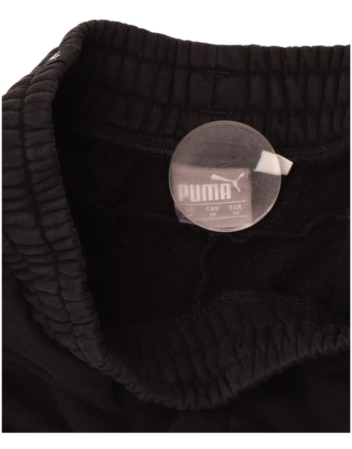 PUMA Herren Graphic Trainingshose Jogger Medium Schwarz