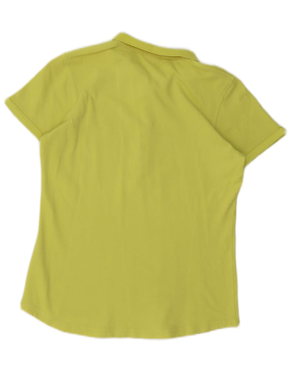 Sun68 Damen Poloshirt UK 18 XL Grüne Baumwolle