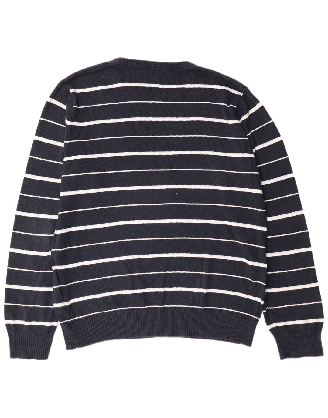 TIMBERLAND Herren-Pullover mit Rundhalsausschnitt, XL, marineblau, gestreift, Baumwolle