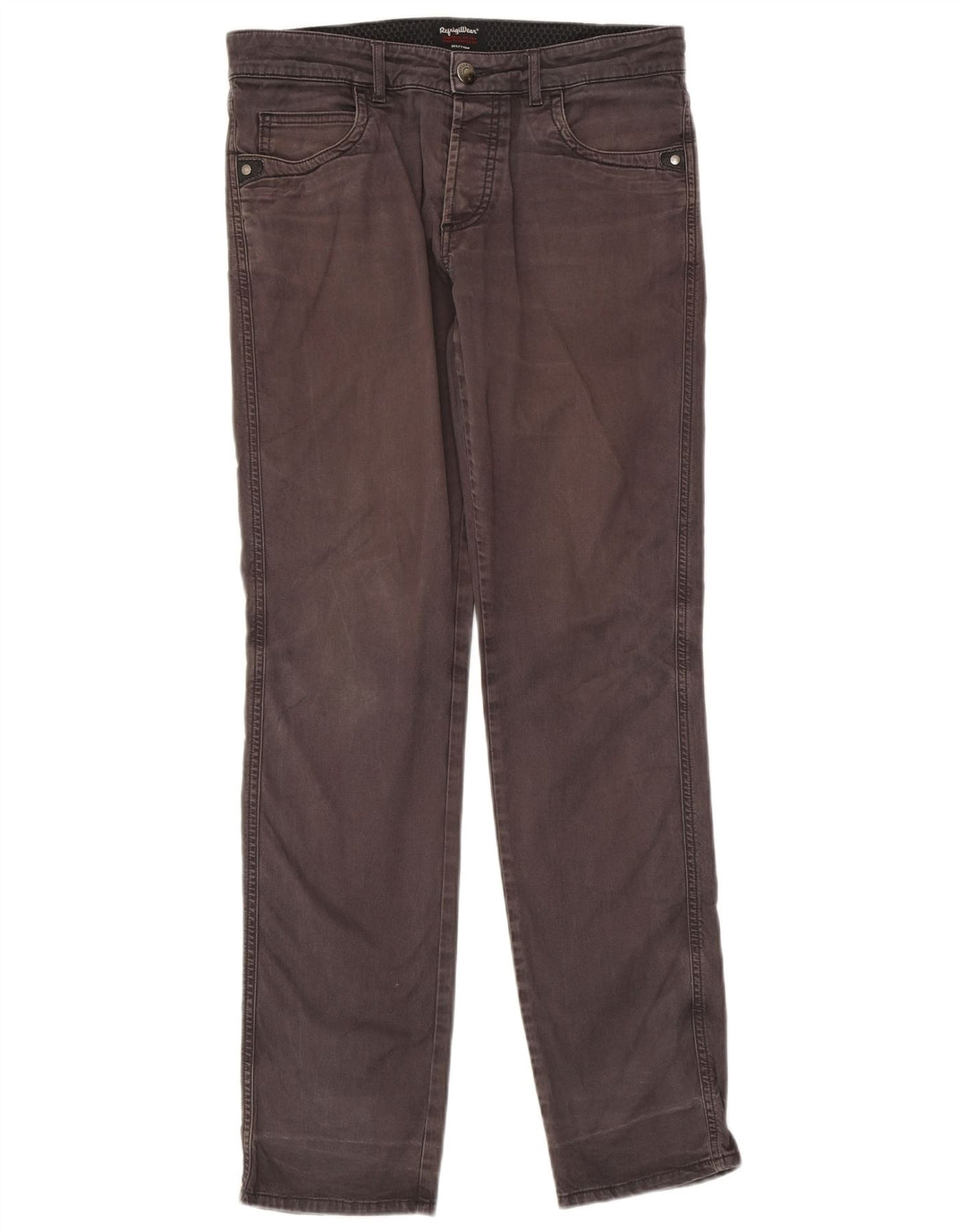 Refrigiwear Herren Slim Jeans W32 L32 Graue Baumwolle