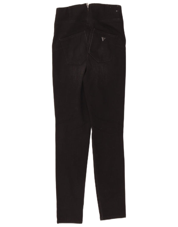 Guess Skinny-Freizeithose für Damen, W31, L29, graue Baumwolle