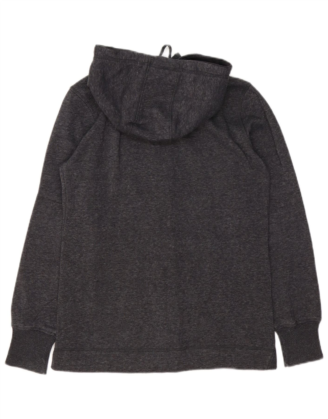 CHAMPION Herren-Kapuzenpullover mit grafischem Reißverschluss, klein, grau gefleckte Baumwolle