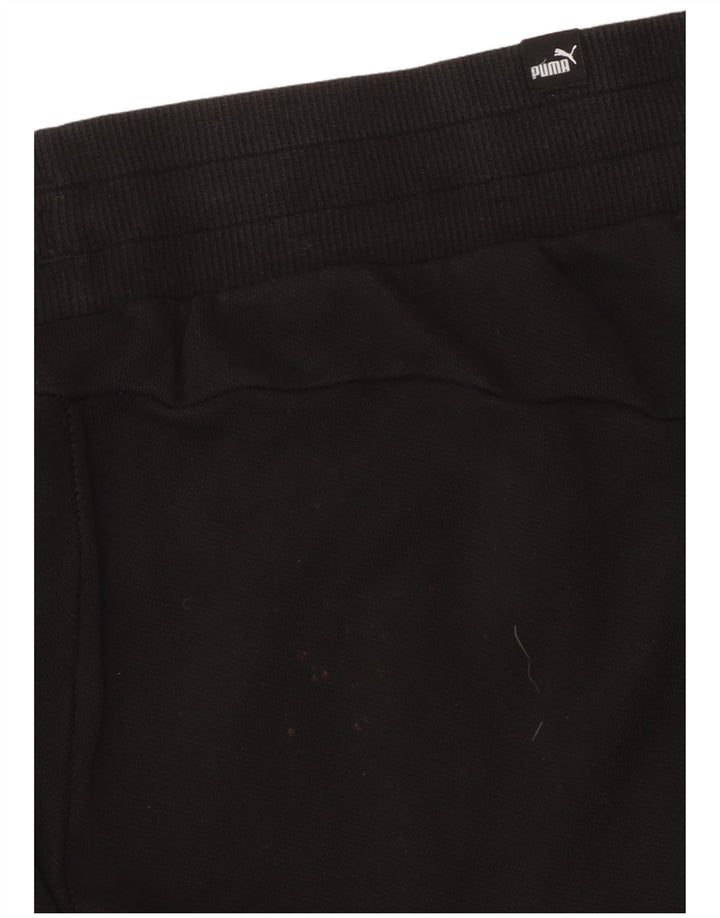 Puma Damen Trainingshose Jogger UK 14 Large Schwarz Polyester