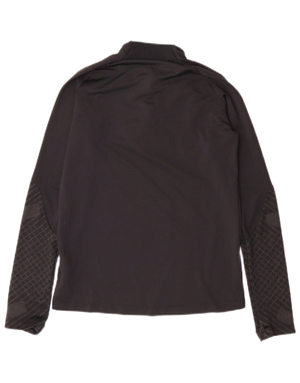 NIKE Jungen Dri Fit Slim Fit Pullover-Trainingsanzug-Oberteil, 12–13 Jahre, Größe L, Schwarz