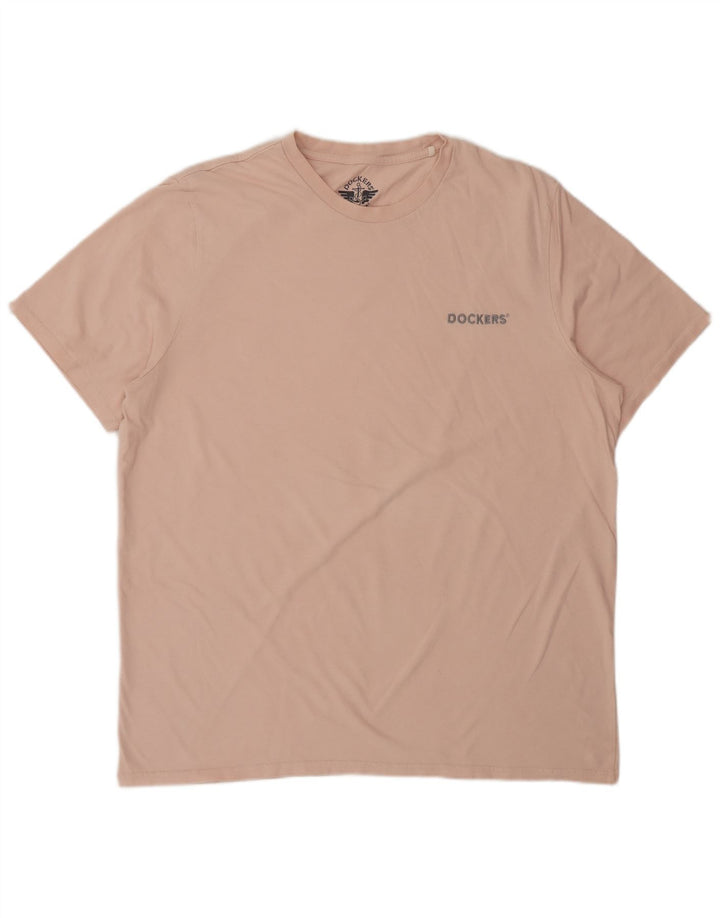 DOCKERS Herren T-Shirt Top XL Pink