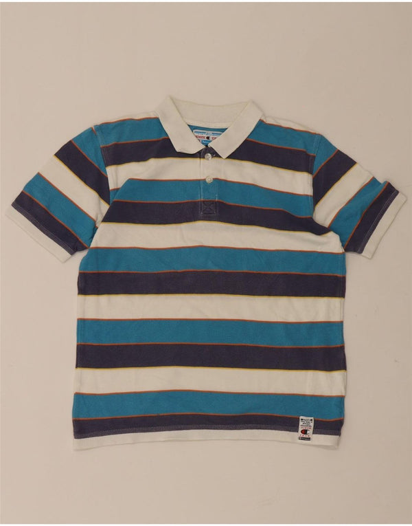 Champion Poloshirt für Jungen, 9–10 Jahre, mehrfarbig, gestreift, Baumwolle