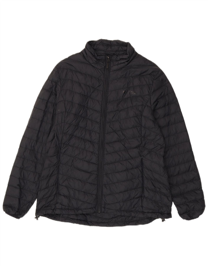 Mountain Warehouse Wattierte Damenjacke, UK 20 2XL, schwarzes Nylon