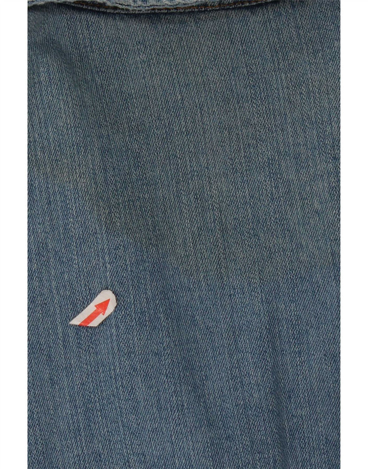 Levi's Damen-Jeansblazer mit 3 Knöpfen, UK 16, Größe L, Blau, Baumwolle