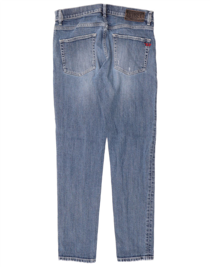 DIESEL Damen D-Strukt Slim Jeans W31 L30 Blaue Baumwolle