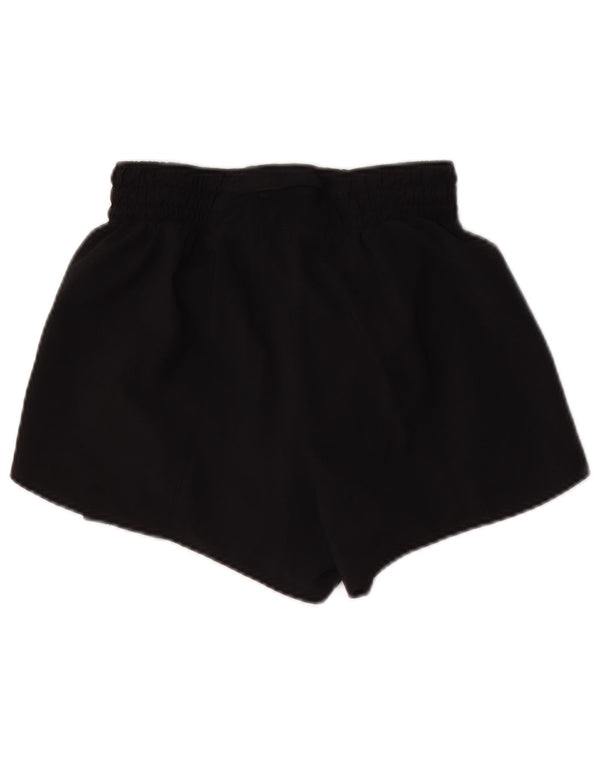 Nike Damen Dri Fit Sport Shorts UK 8 Small Schwarz Polyester