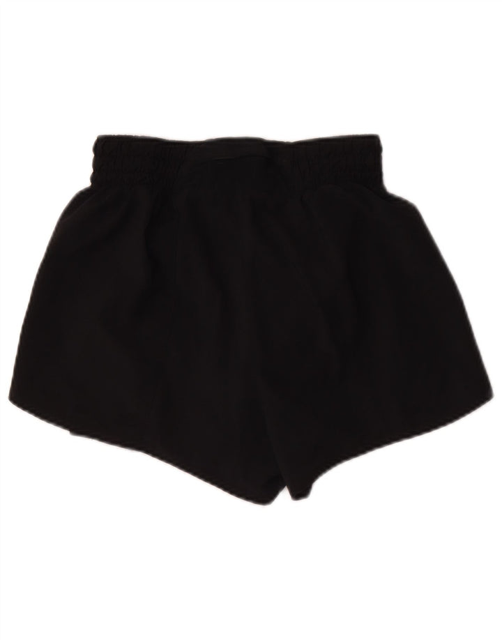 Nike Damen Dri Fit Sport Shorts UK 8 Small Schwarz Polyester