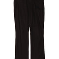 Massimo Dutti Damen Bootcut Chinohose W34 L32 Schwarze Baumwolle