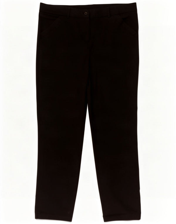 Ping gerade Chino-Hose für Damen, UK 14, Größe L, W34, L29, schwarze Baumwolle