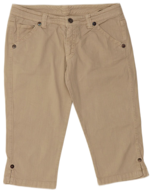 Marlboro Classics Damen Capri-Jeans W32 L18 Beige