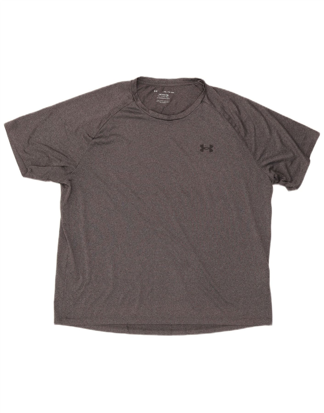 Under Armour Herren T-Shirt Top 2XL Grau Polyester