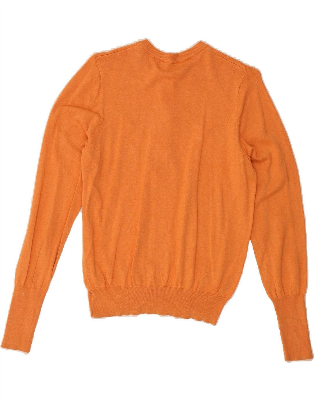 MARKS & SPENCER Womens Cardigan Sweater UK 12 Medium  Orange Vintage Marks & Spencer and Second-Hand Marks & Spencer from Messina Hembry 