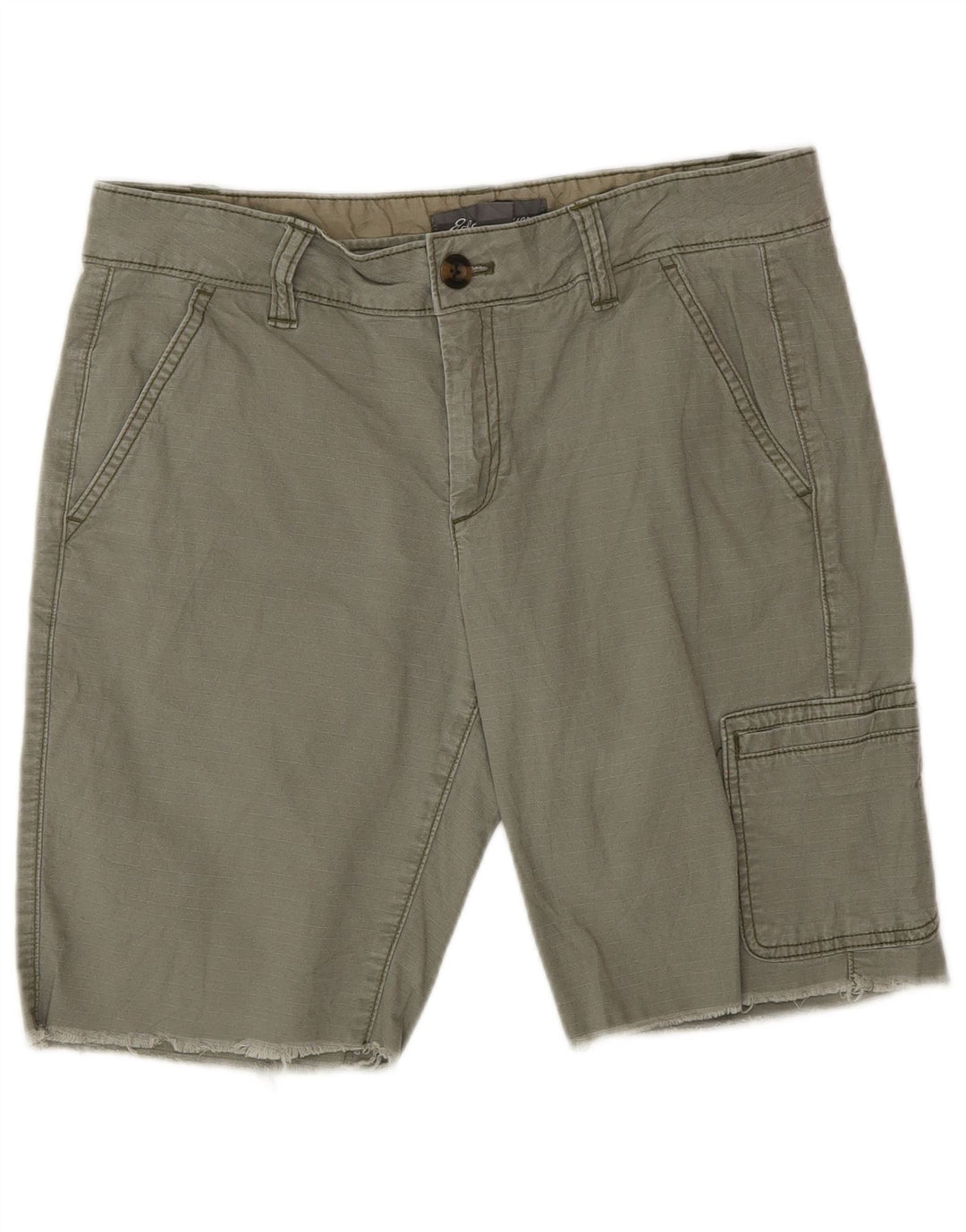Eddie Bauer Damen Cargoshorts US 6 Medium W30 Khaki Baumwolle