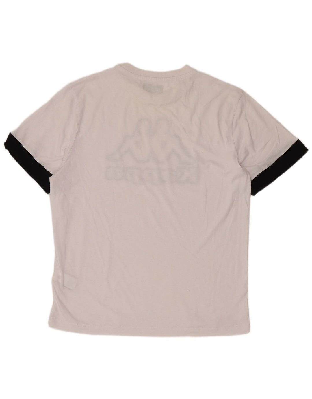 Kappa Herren-T-Shirt mit Grafik, mittelweiße Baumwolle