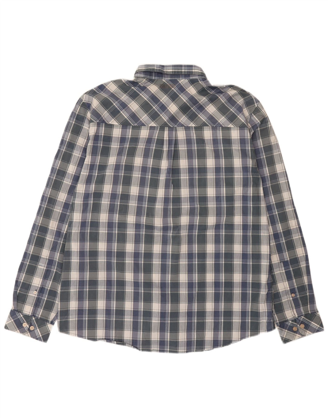 Rohan Herrenhemd XL, blau kariert, Polyester