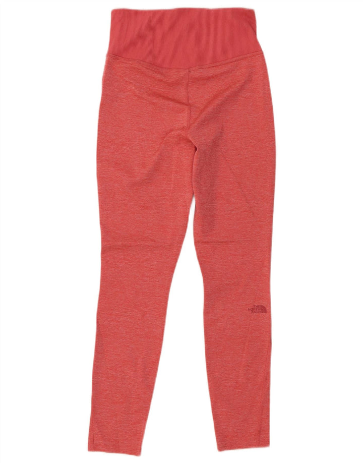 THE NORTH FACE Damen-Leggings UK 8 Small Rosa geflecktes Polyester