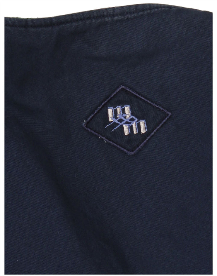 Vintage Herren Wendeweste, groß, mehrfarbig, Fair Isle