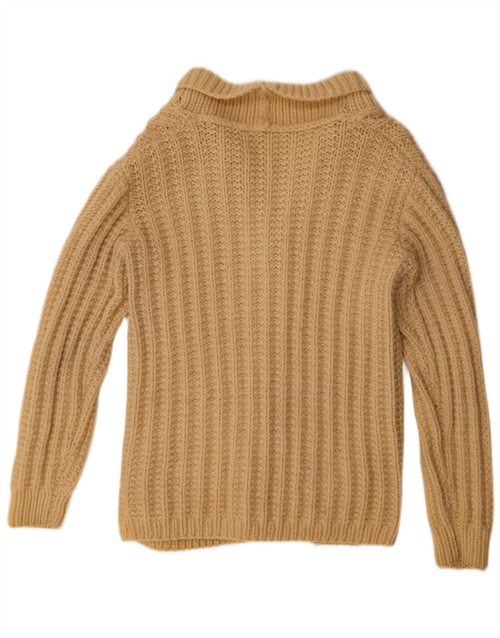 Vintage Herren Cardigan Pullover XL Beige