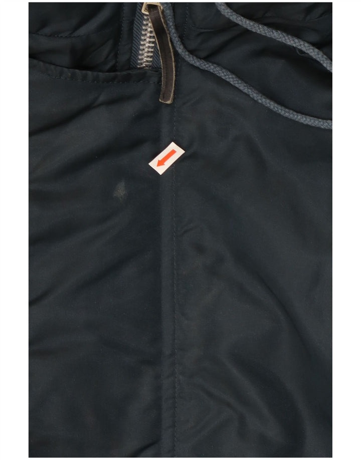 Rifle Herren Typ G-1 Kapuzen-Bomberjacke UK 40 Large Marineblau