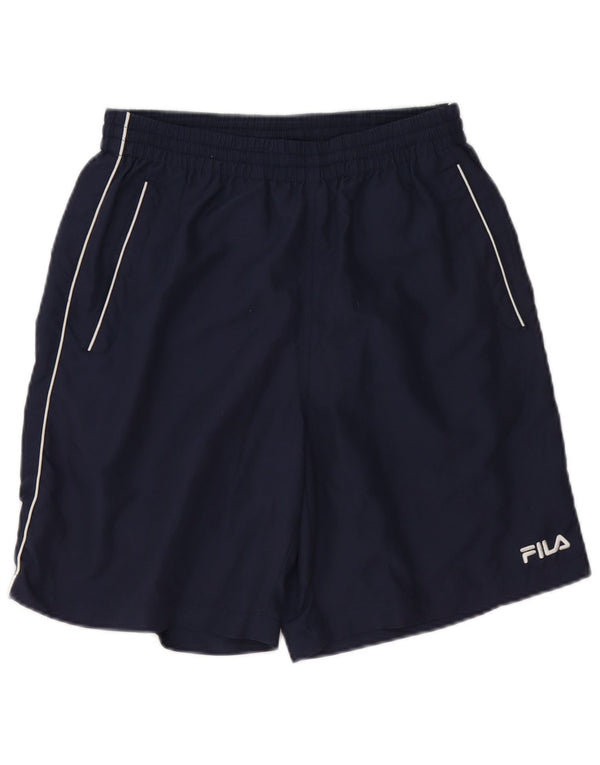 Fila Mens Sport Shorts Medium Navy Blue Polyester