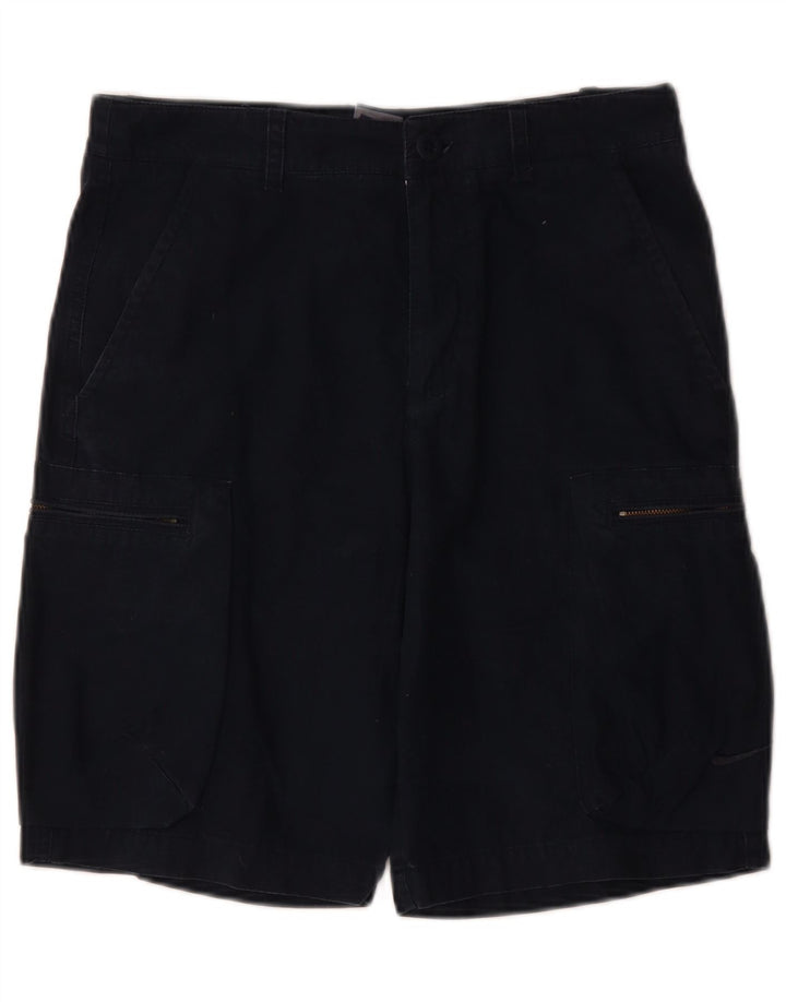 Nike Herren Cargo Shorts W30 Mittelblaue Baumwolle