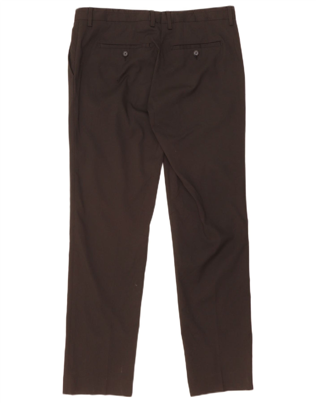 Gerade Chino-Hose für Herren von Zara, EU 44, Größe L, W34, L31, Schwarz, Polyester