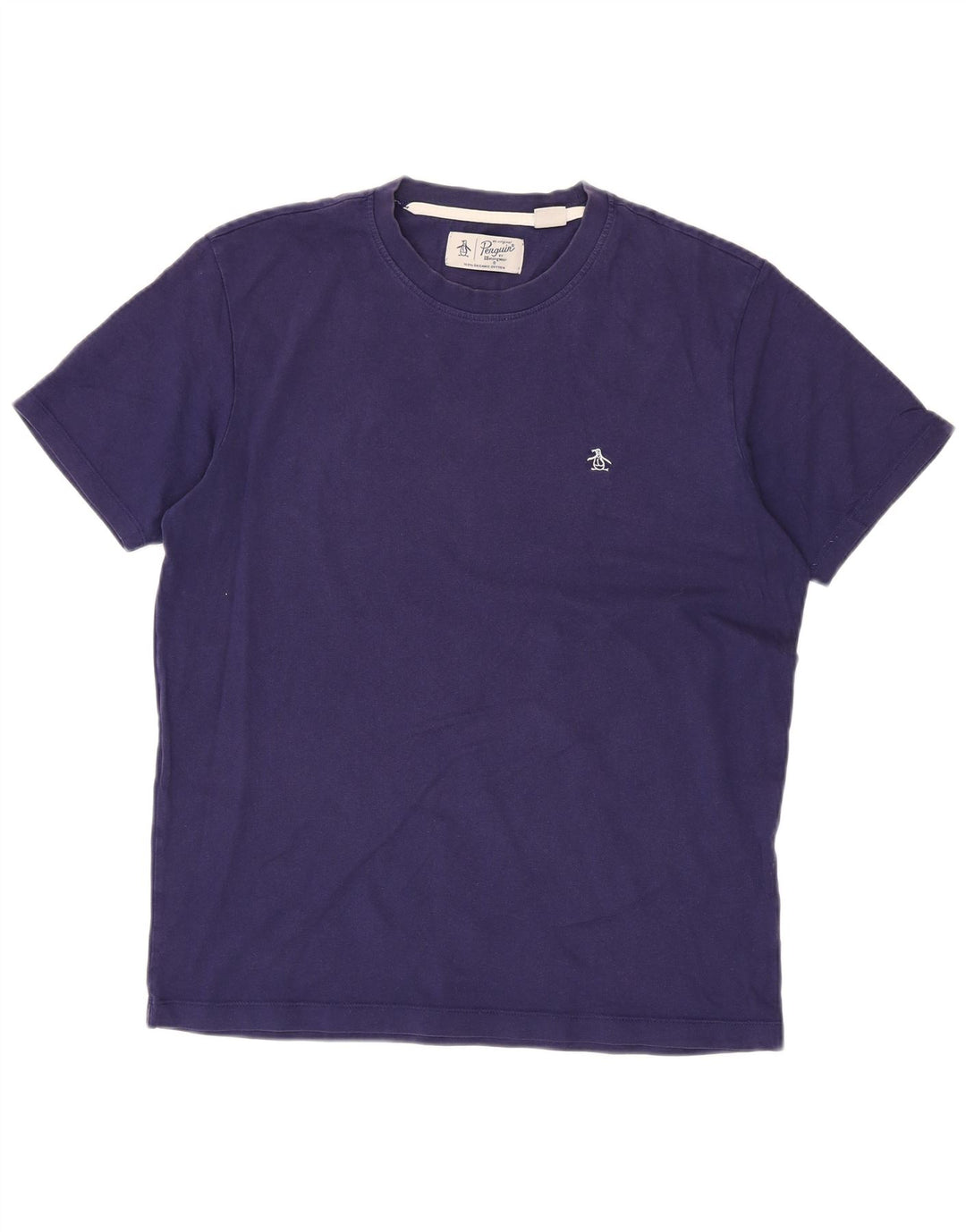 Penguin Herren-T-Shirt, groß, marineblau, Baumwolle
