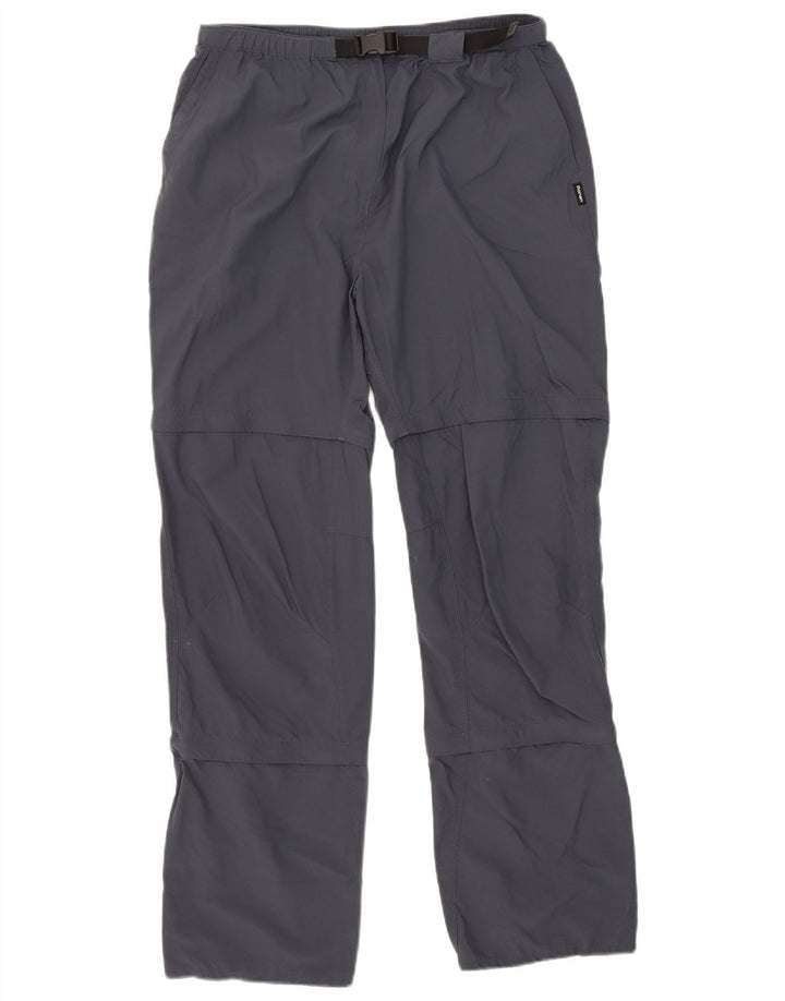 Rohan Damen-Wanderhose, Größe L, W32, L31, Grau, Polyamid