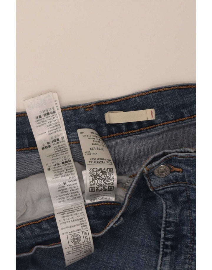 Levi's Damen 312 Shaping Slim Jeans W33 L32 Blaue Baumwolle