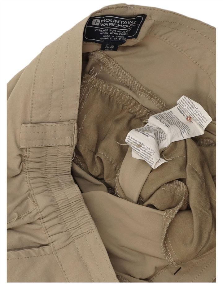 Mountain Warehouse Cargo-Capri-Hose für Damen, UK 12, M, W30, L19, Beige